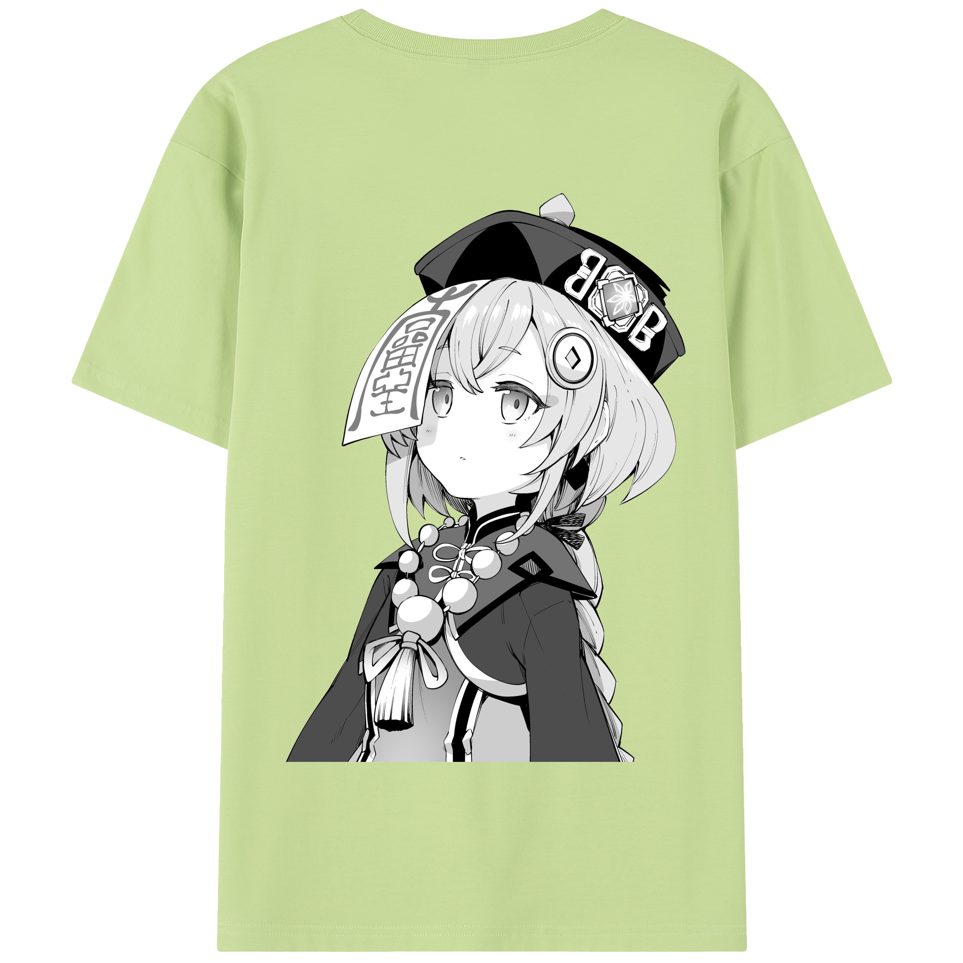 げんし神 七七 なな  genshin Nana 綿100％半袖Tシャツ（背面プリント）